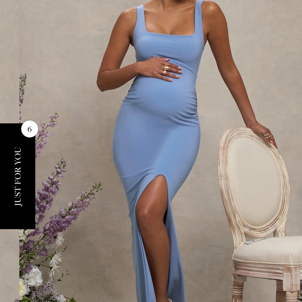 Club L London Maternity Maxi Dress - NEVER WORN